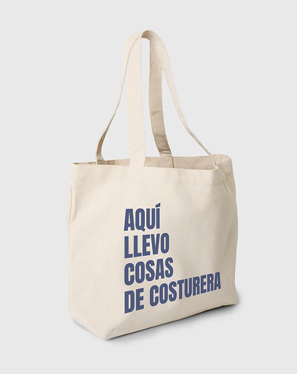 TOTE BAG AQUI LLEVO COSTURERA