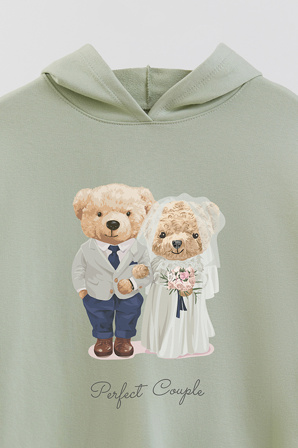 HOODIE RUSTICO BOY TEDDY PERFECT COUPLE