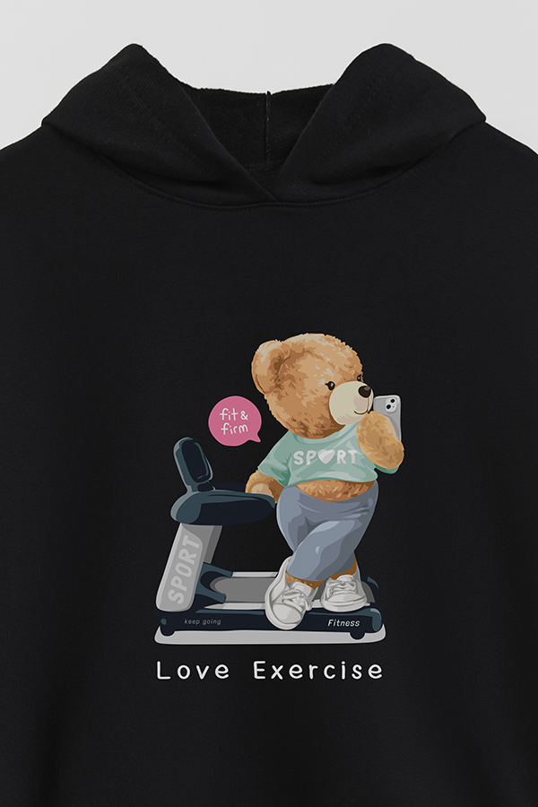 HOODIE RUSTICO KIDS TEDDY FIT AND FIRM