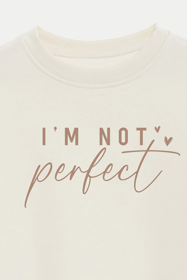BUZO CROP FRISA ESTAMPADO MINIMAL LOVE NOT 2
