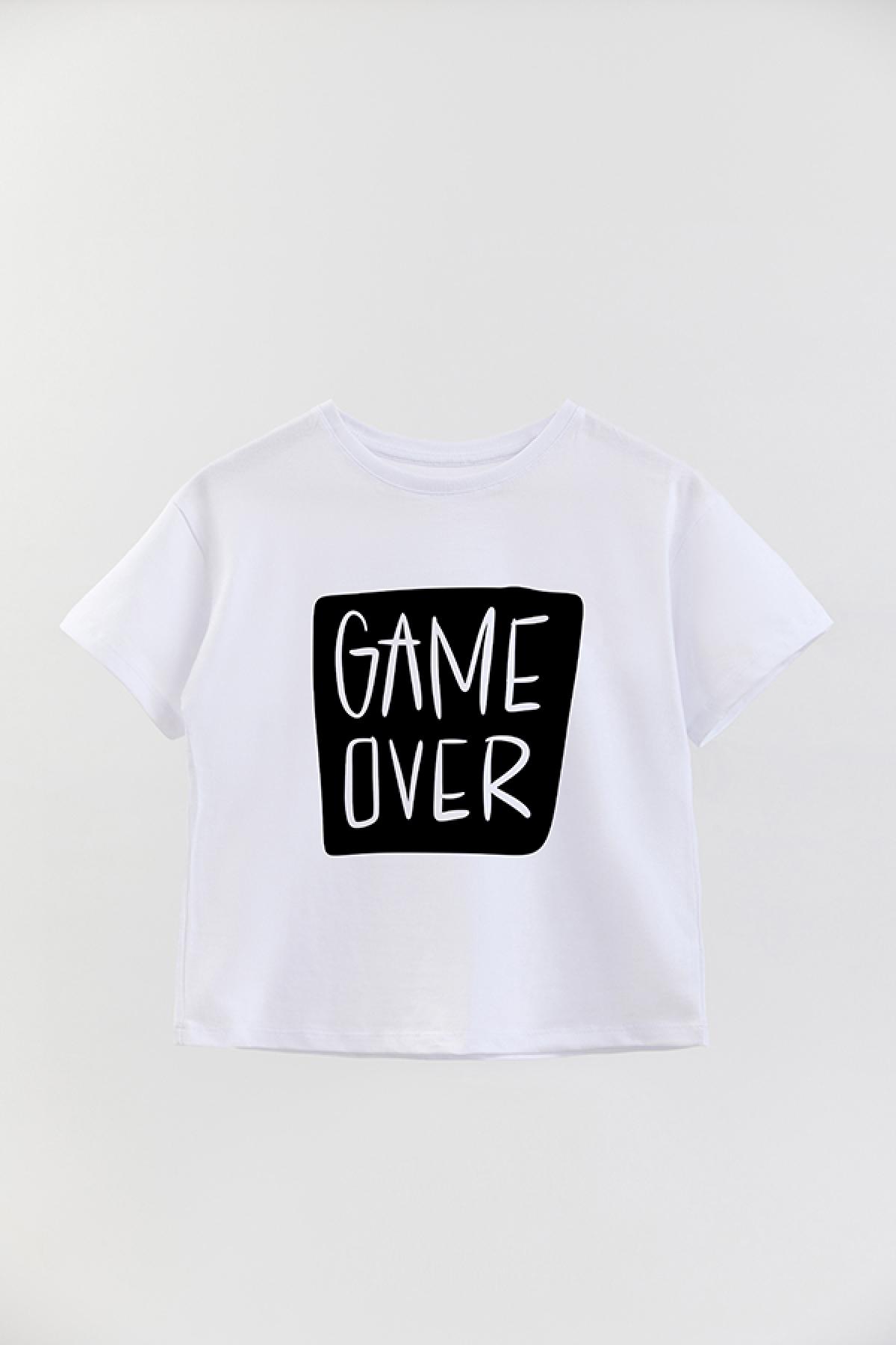 REMERA BOY OVER GM GAME OVER SQ