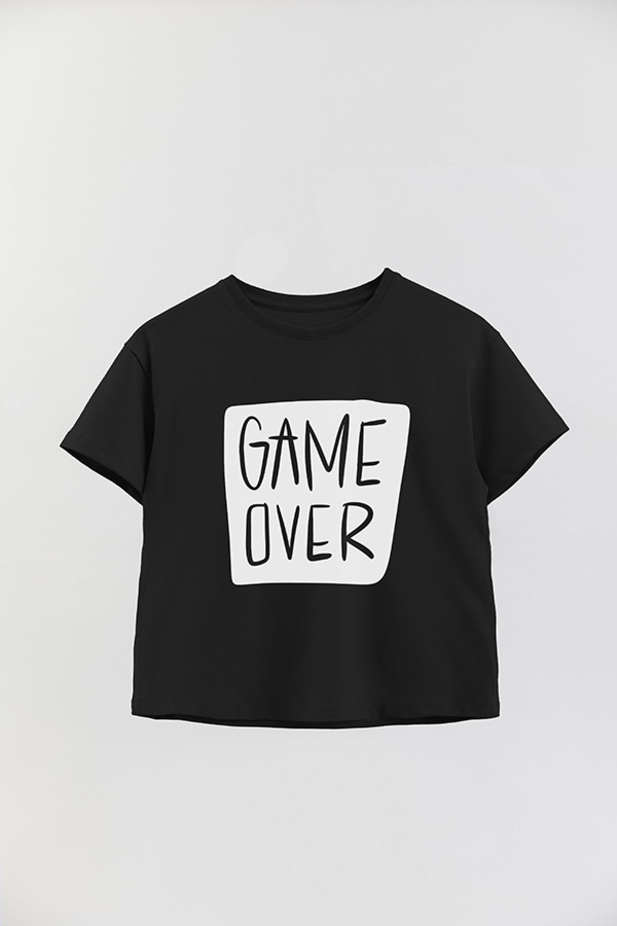 REMERA BOY OVER GM GAME OVER SQ