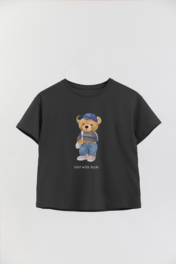 REMERA GB OVERSIZE GIRL WITH STYLE