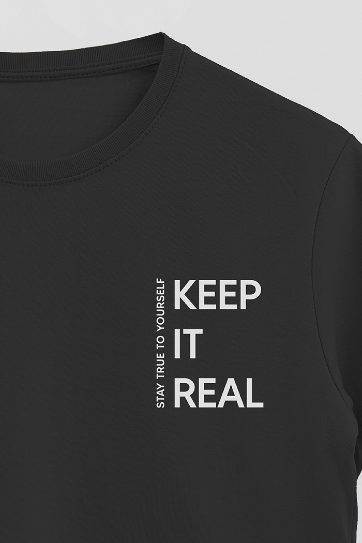 REMERA BASICA ESTAMPADA CL KEEP IT REAL