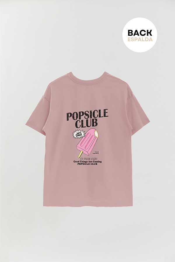 REMERA OVER FB ESTAMPADA POPSICLE CLUB