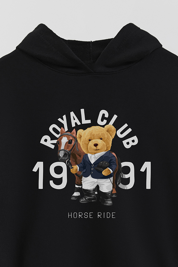 HOODIE RUSTICO BOY TEDDY ROYAL CLUB