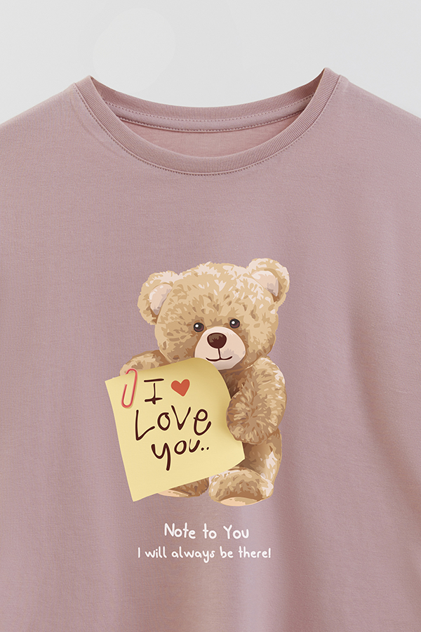 REMERA GB OVERSIZE NOTE
