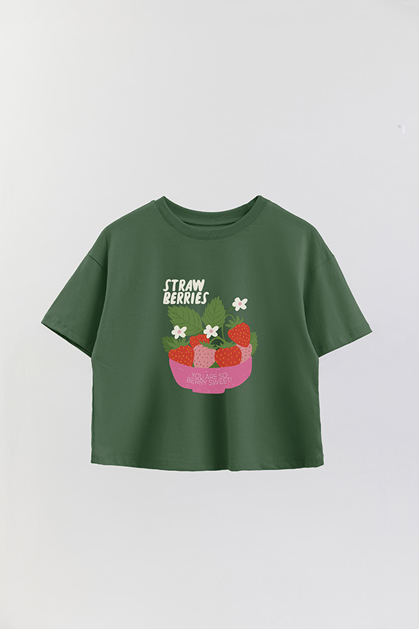 REMERA CROP ESTAMPADA FRSP YOU ARE SO