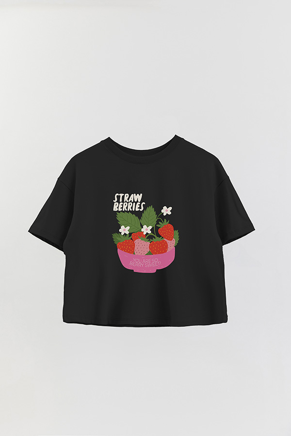 REMERA CROP ESTAMPADA FRSP YOU ARE SO