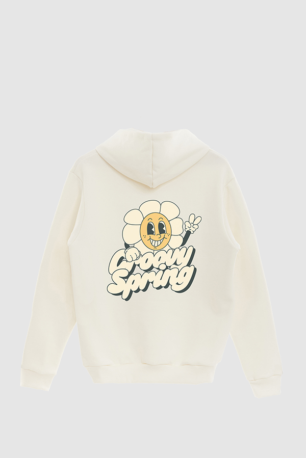 HOODIE ESTAMPADO CARTOON ILLUSTRATION GROOVY SPRING