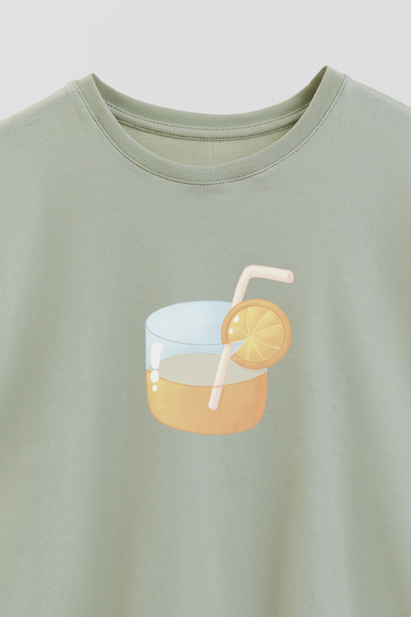 REMERA GIRL OVER SUMMER CAT JUICE