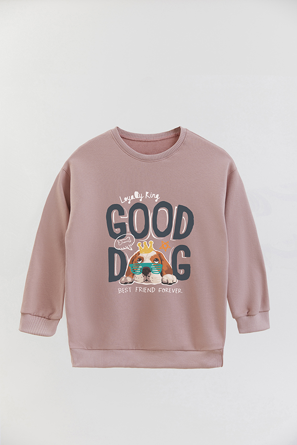 BUZO CREWNECK RUSTICO DOGGY DREAMS GOOD DOG