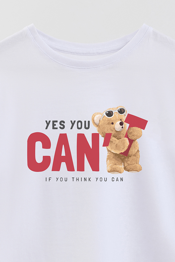 REMERA GB OVERSIZE TEDDY YES YOU CAN