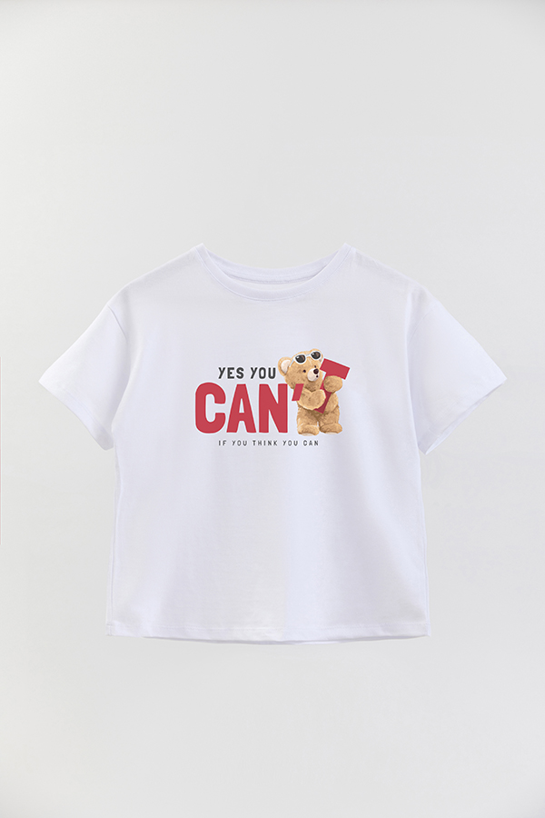 REMERA GB OVERSIZE TEDDY YES YOU CAN