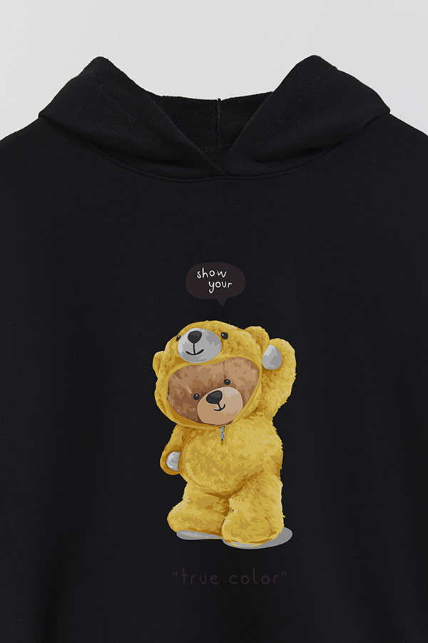 HOODIE RUSTICO KID TEDDY TRUE COLOR