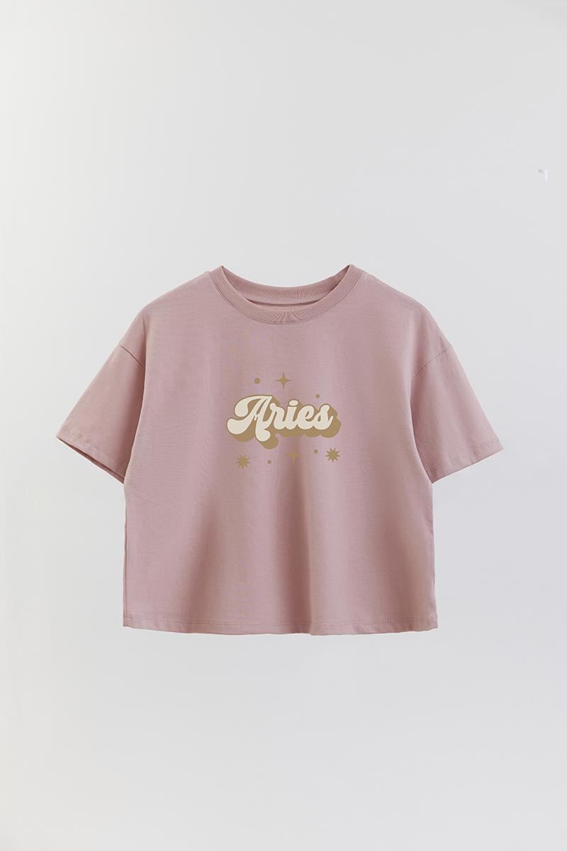 REMERA CROP UNISEX RTR ARIES