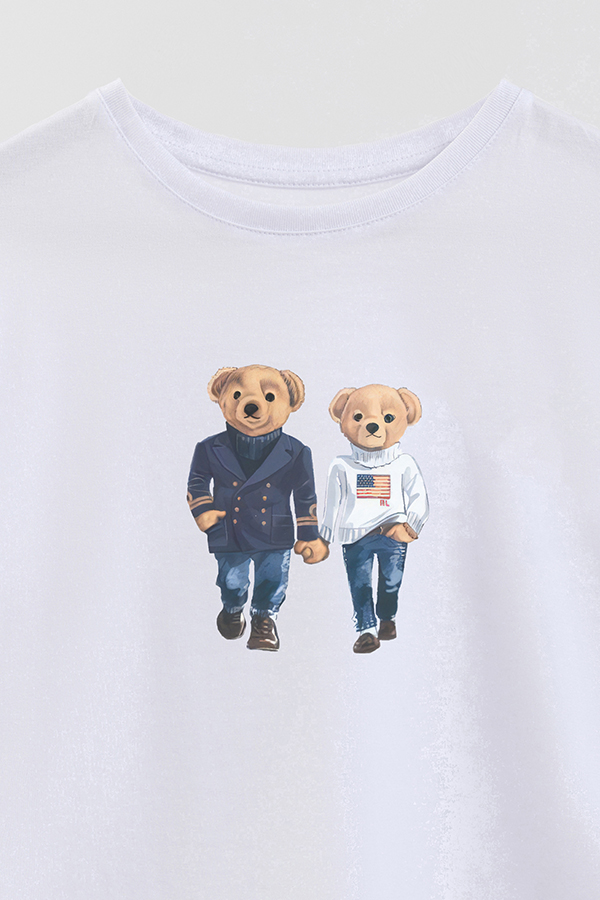 REMERA GB OVERSIZE BEAR COUPLE