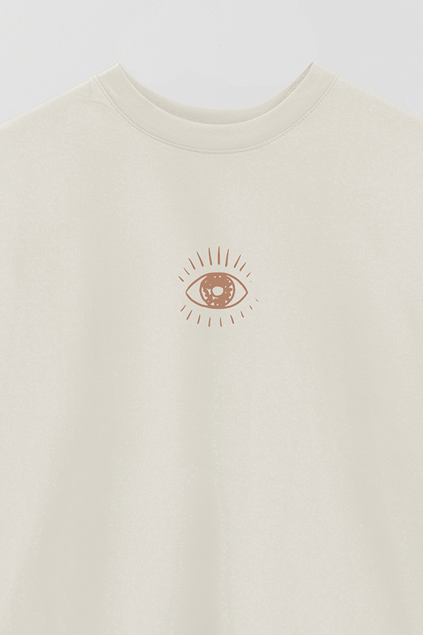 REMERA OVER ESTAMPADA WESTERN EYE