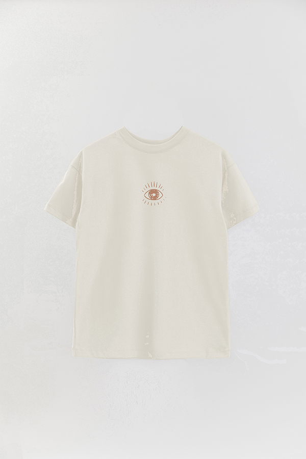 REMERA OVER ESTAMPADA WESTERN EYE