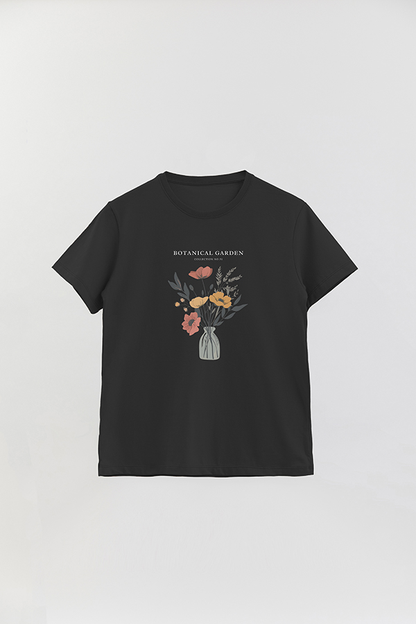 REMERA BASICA ESTAMPADA GARDEN 51