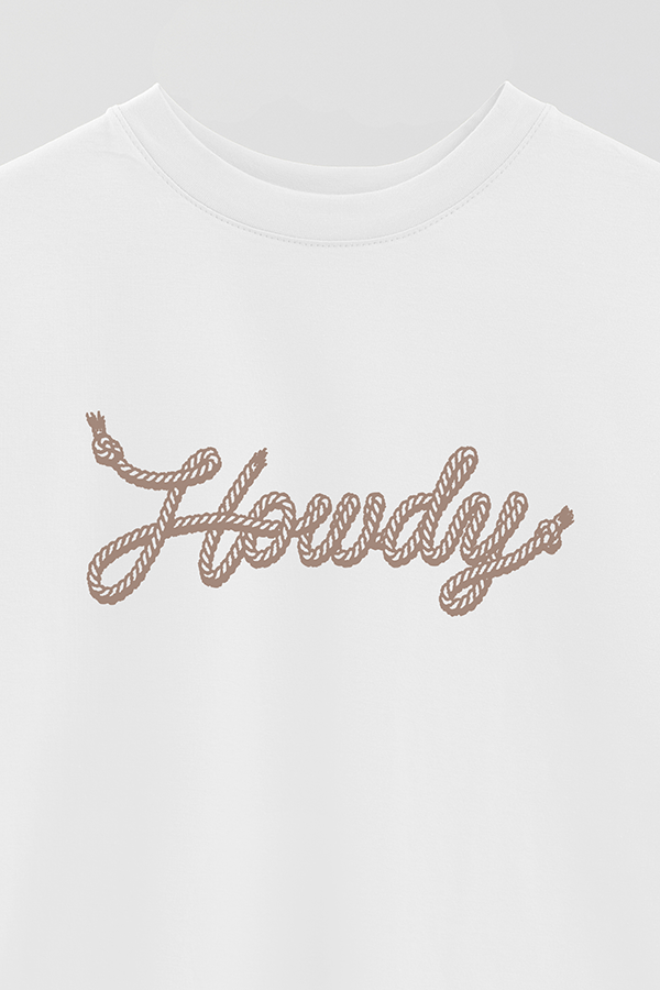 REMERA OVER ESTAMPADA COSMIC GIRL HOWDY