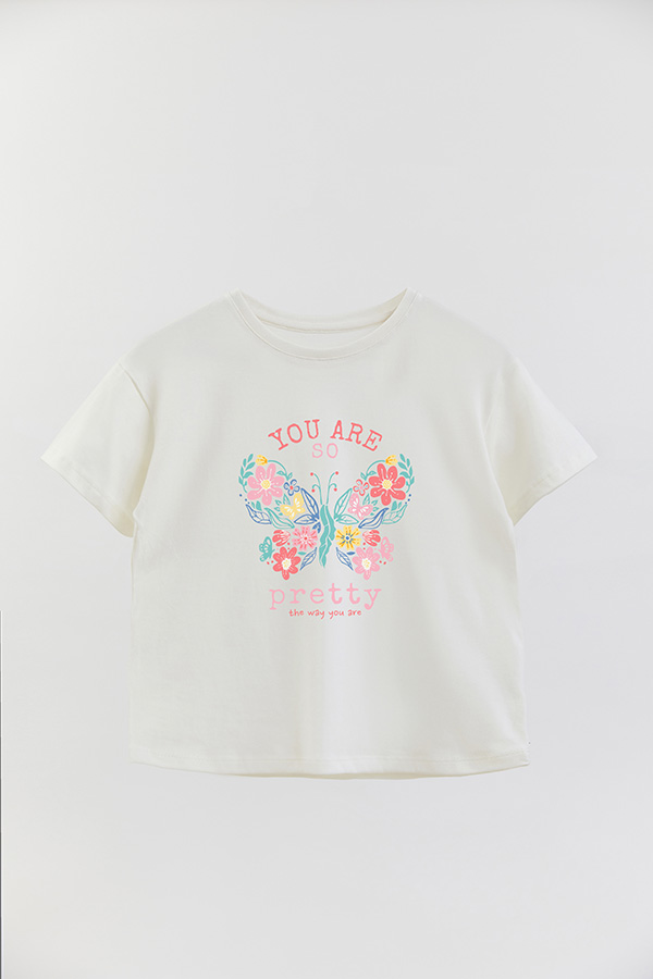 REMERA GIRL OVER RT YOU ARE SO PRETTY