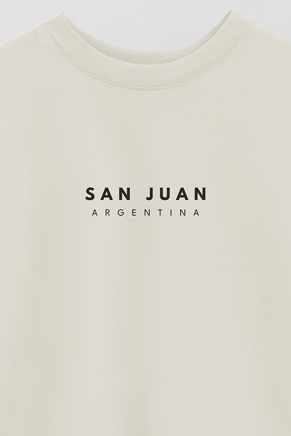 REMERA OVER ESTAMPADA ARG BD SAN JUAN