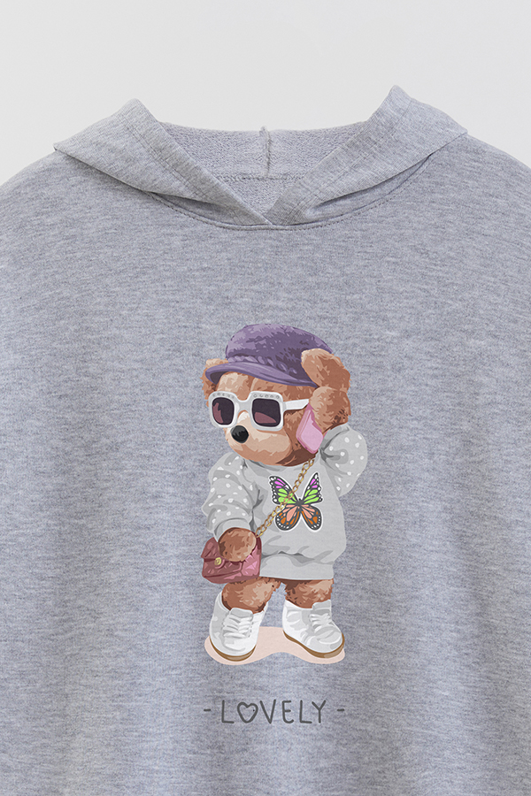 HOODIE RUSTICO KID TEDDY LOVELY