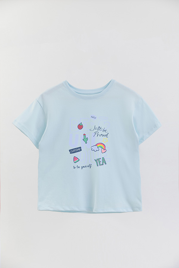 REMERA GIRL OVER BE UNIQUE