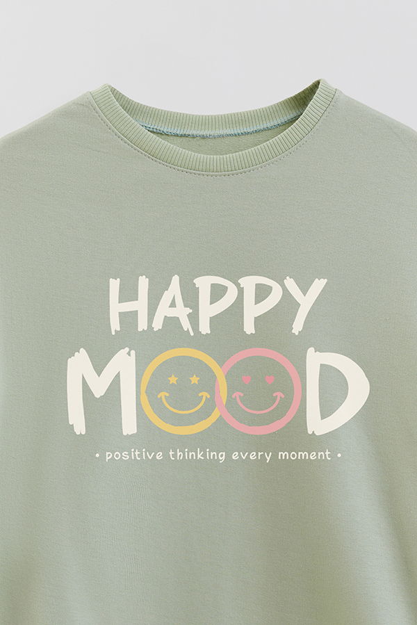 BUZO CREWNECK RUSTICO GIRL CUTE GIRLY HAPPY