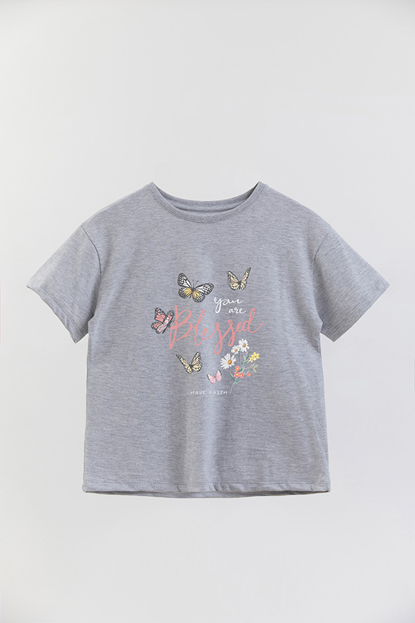 REMERA GIRL OVER YOU ARE BLESSED