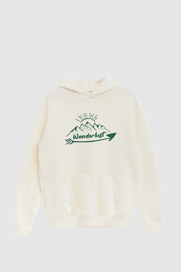 HOODIE ESTAMPADO WANDERLUST