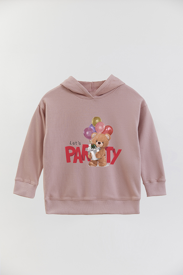 HOODIE RUSTICO KID TEDDY LET'S PARTY