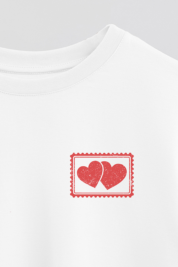 REMERA CROP ESTAMPADA VALENTINE STAMP 4