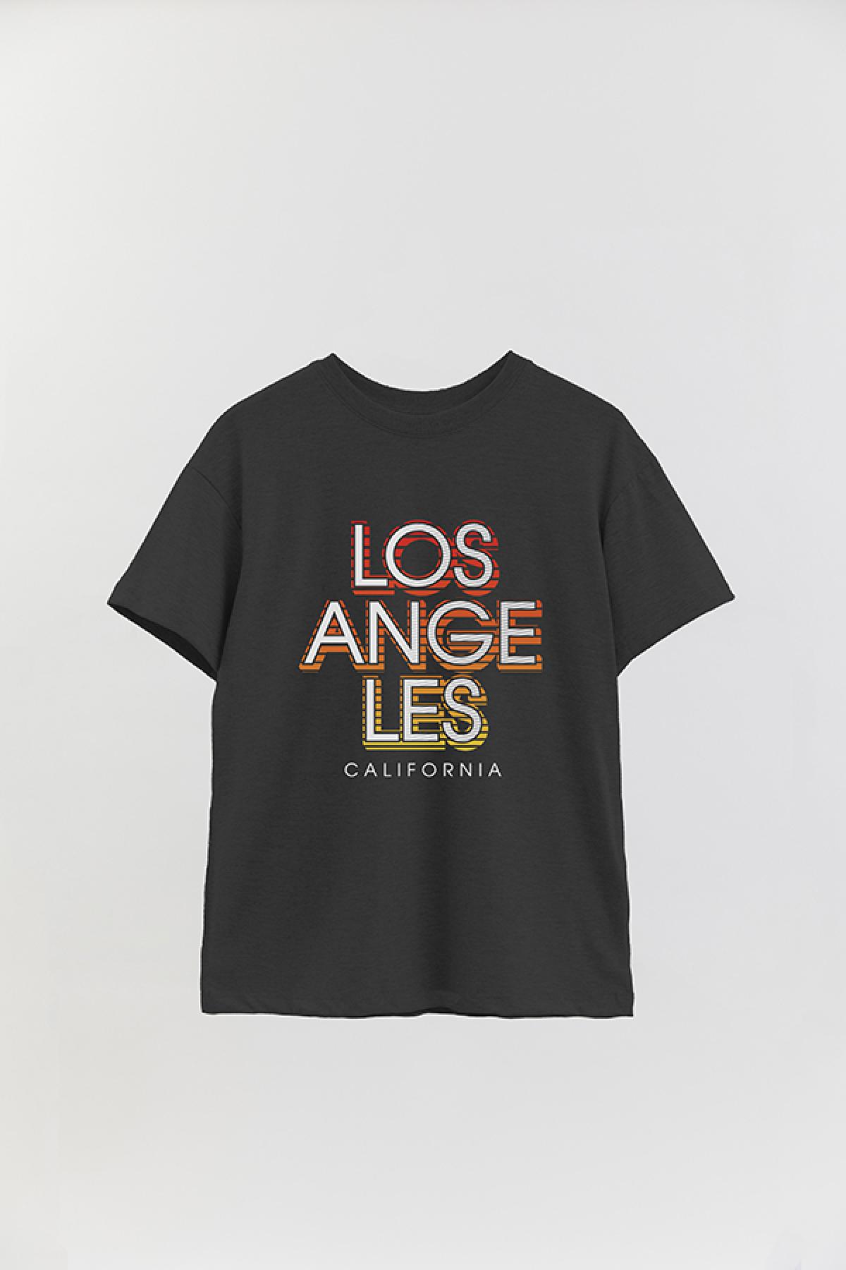 REMERA OVER ESTAMPADA CT LOS ANGELES CALIFORNIA