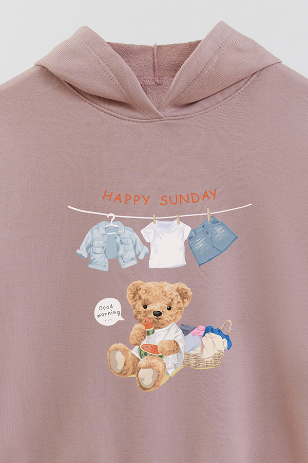 HOODIE RUSTICO KIDS TEDDY SUNDAY
