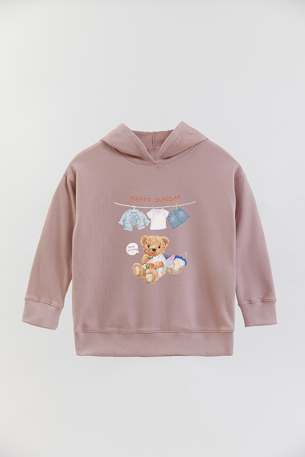 HOODIE RUSTICO KIDS TEDDY SUNDAY