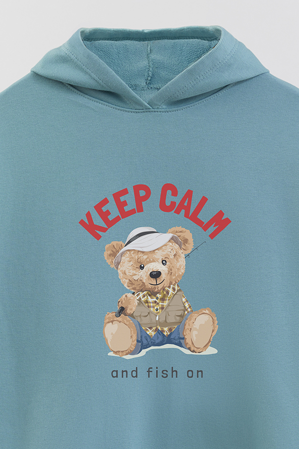HOODIE RUSTICO KIDS TEDDY FISH