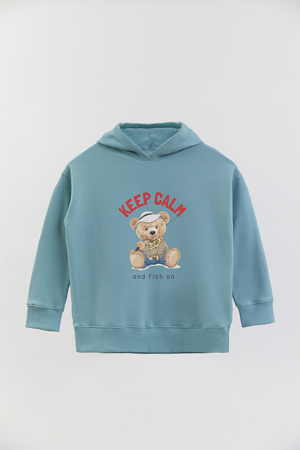 HOODIE RUSTICO KIDS TEDDY FISH