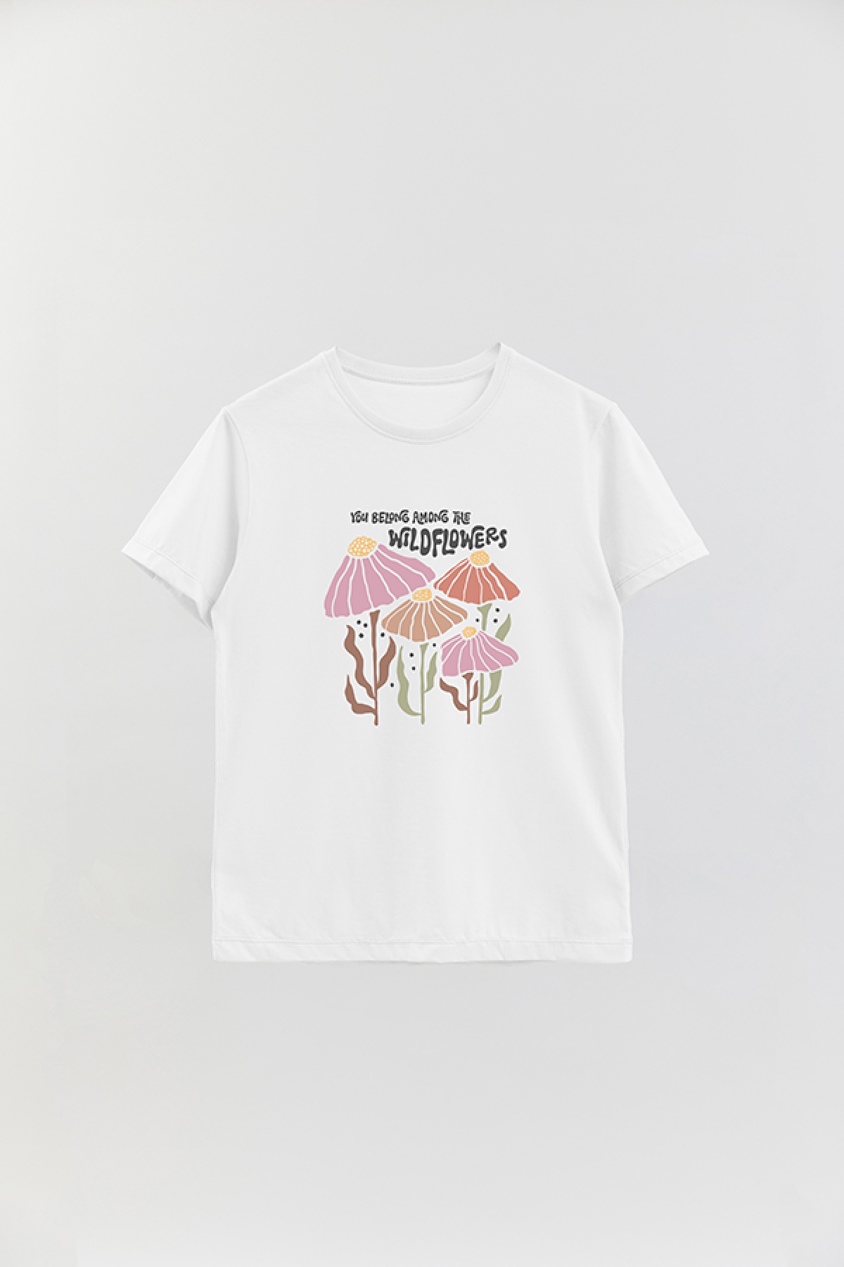 REMERA BASICA ESTAMPADA BO2 WILDFLOWERS