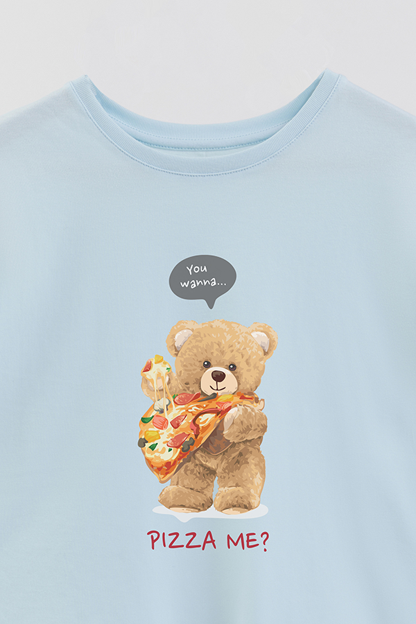 REMERA GB OVERSIZE PIZZA ME
