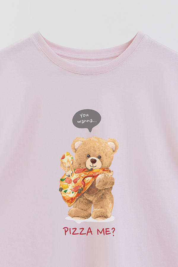 REMERA GB OVERSIZE PIZZA ME