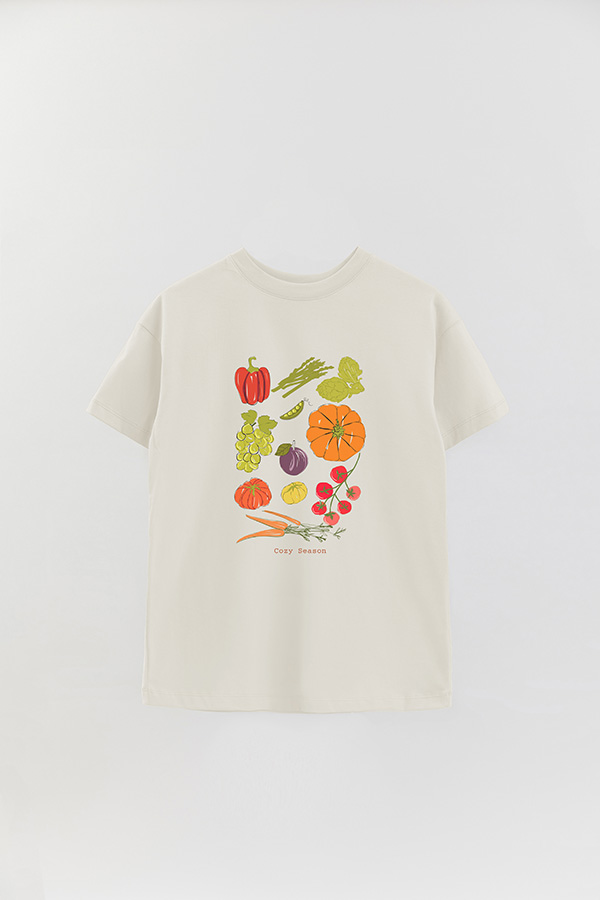 REMERA OVER ESTAMPADA COZY SEASON