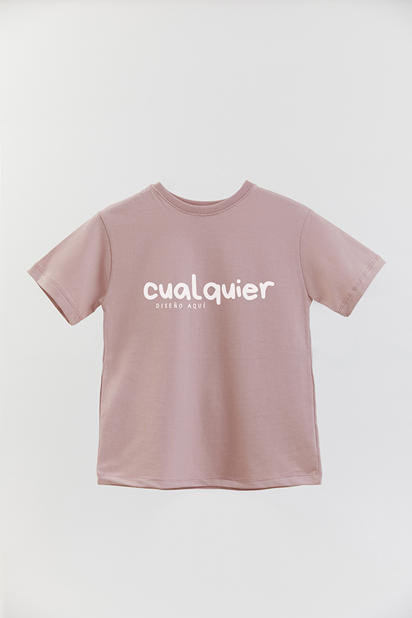 REMERA BASIC KID PERSONALIZADA