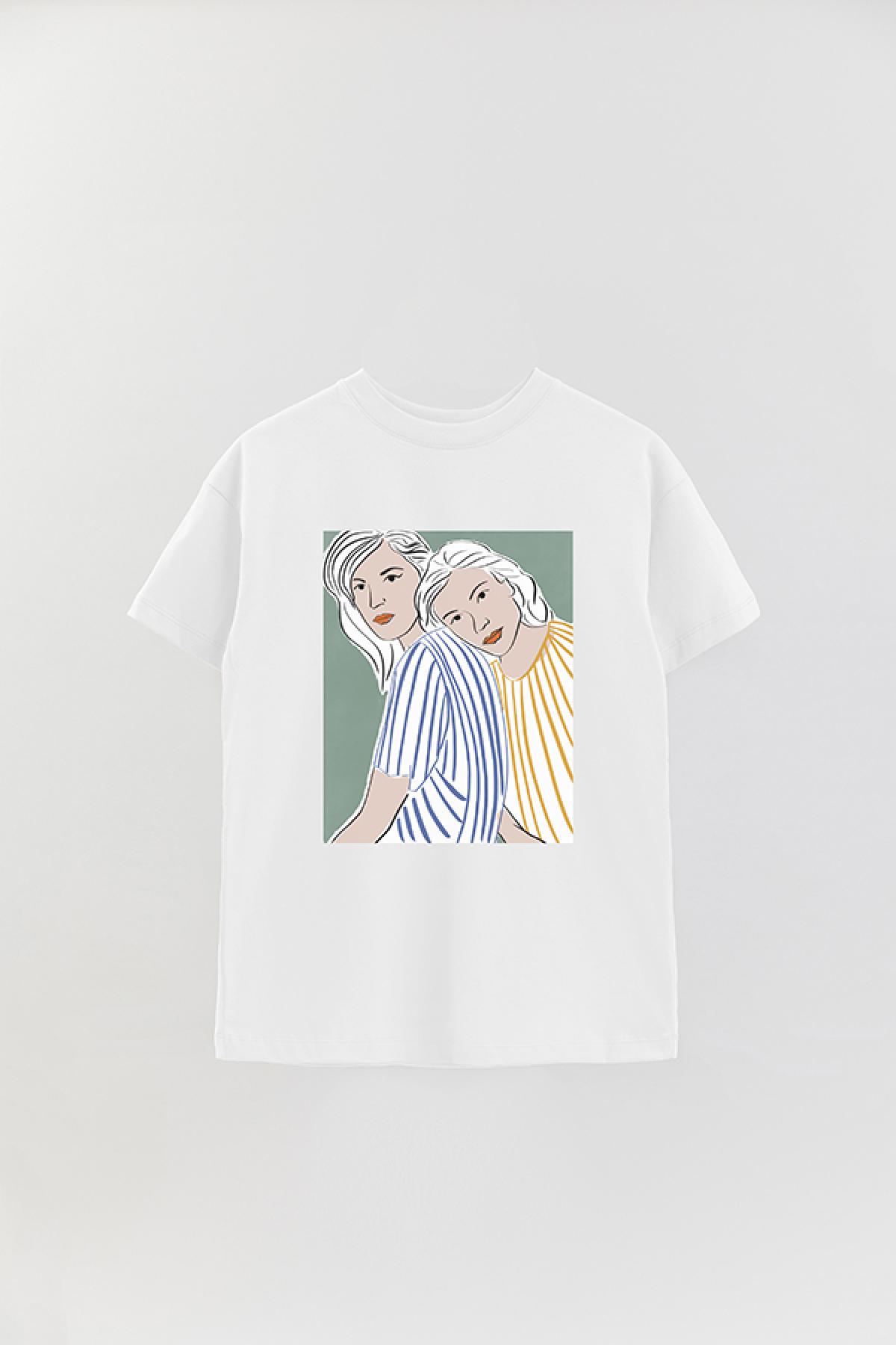 REMERA OVER ESTAMPADA CONTEMPO 7