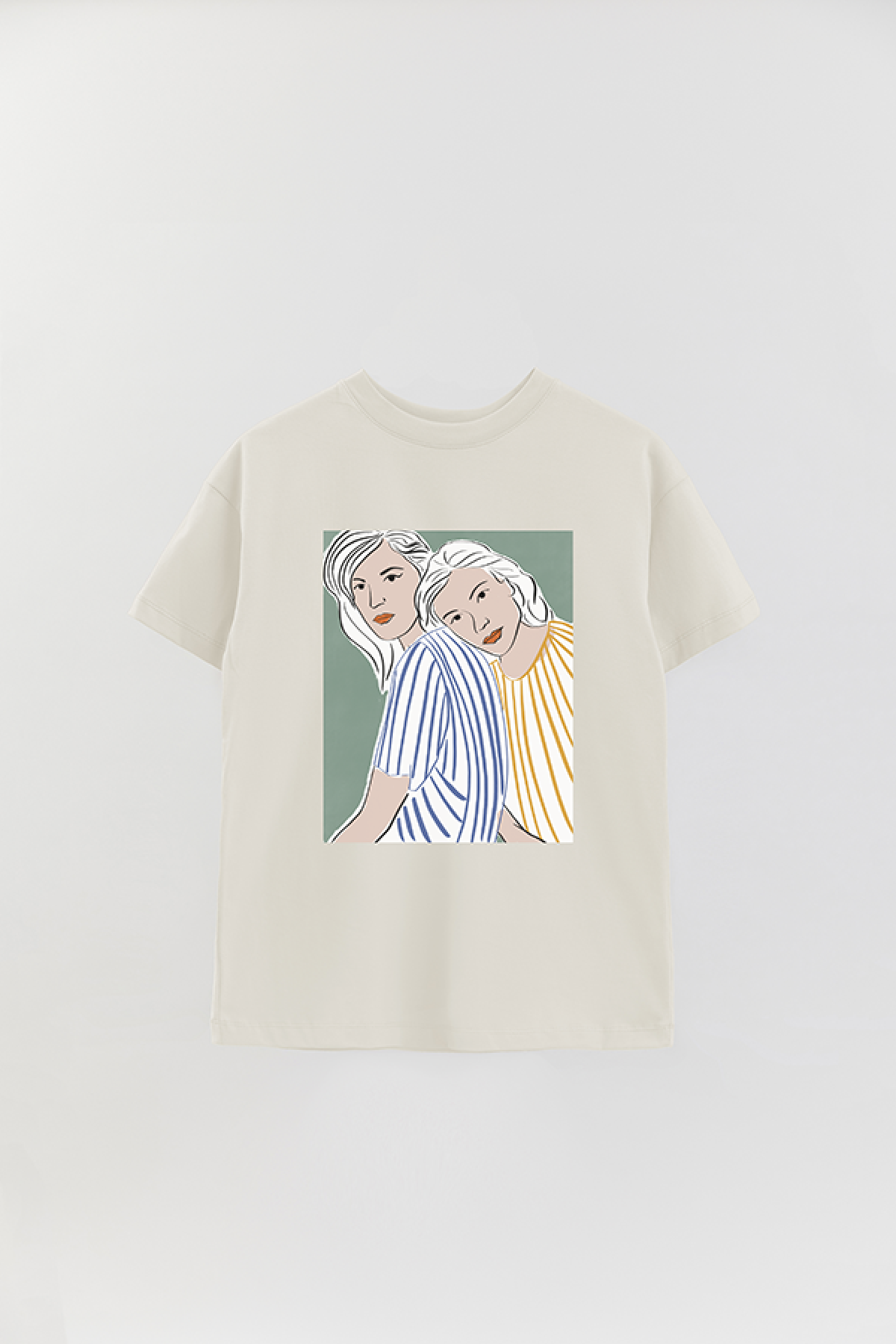 REMERA OVER ESTAMPADA CONTEMPO 7