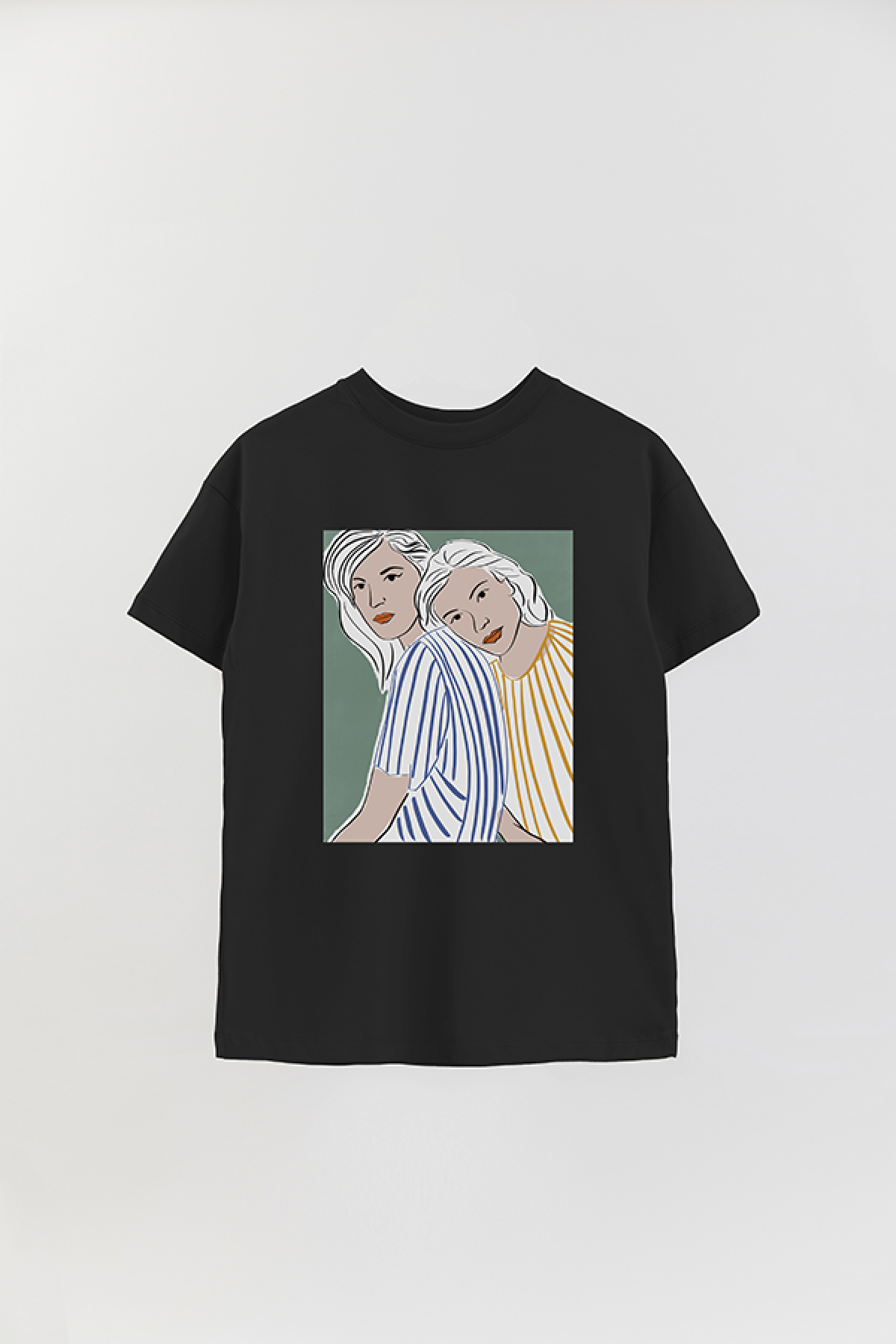 REMERA OVER ESTAMPADA CONTEMPO 7