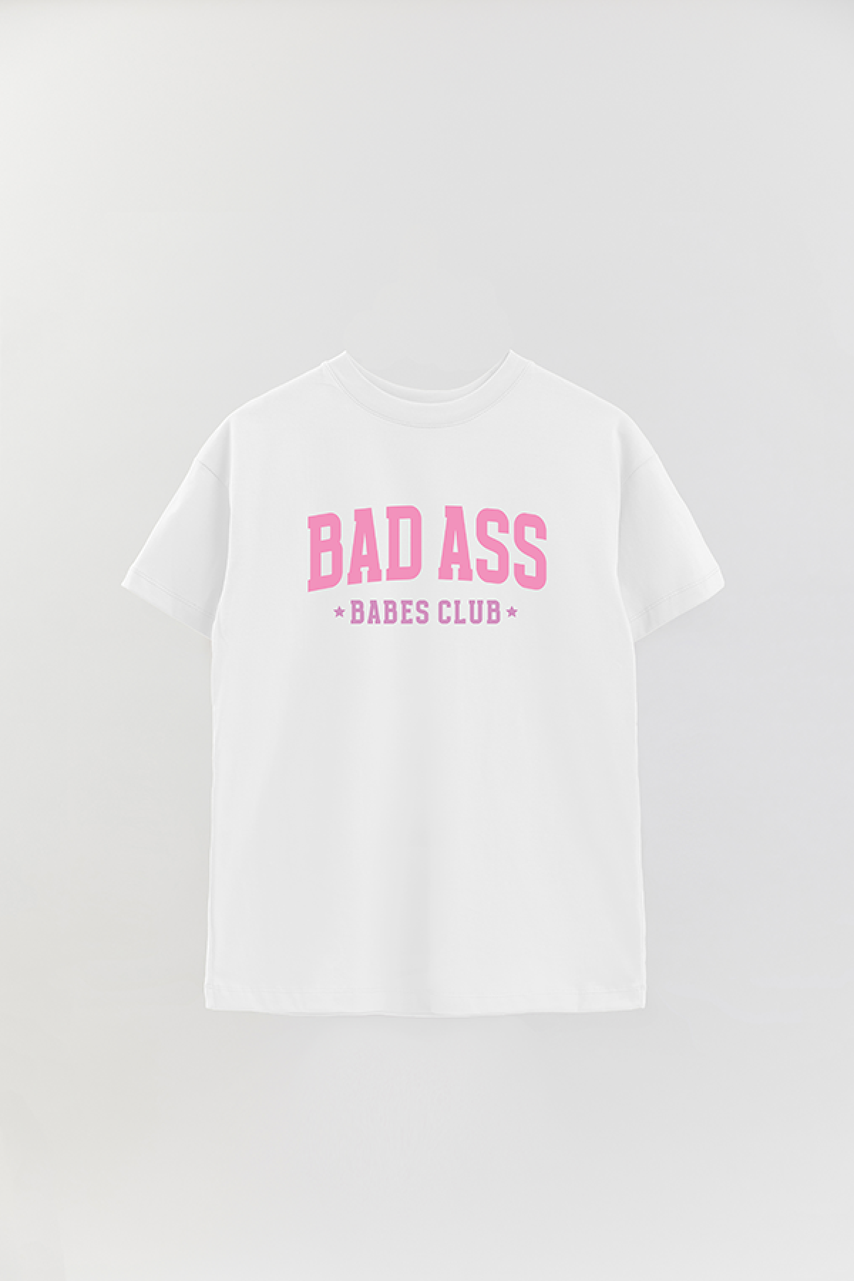 REMERA OVER ESTAMPADA LV3 BAD ASS CLUB