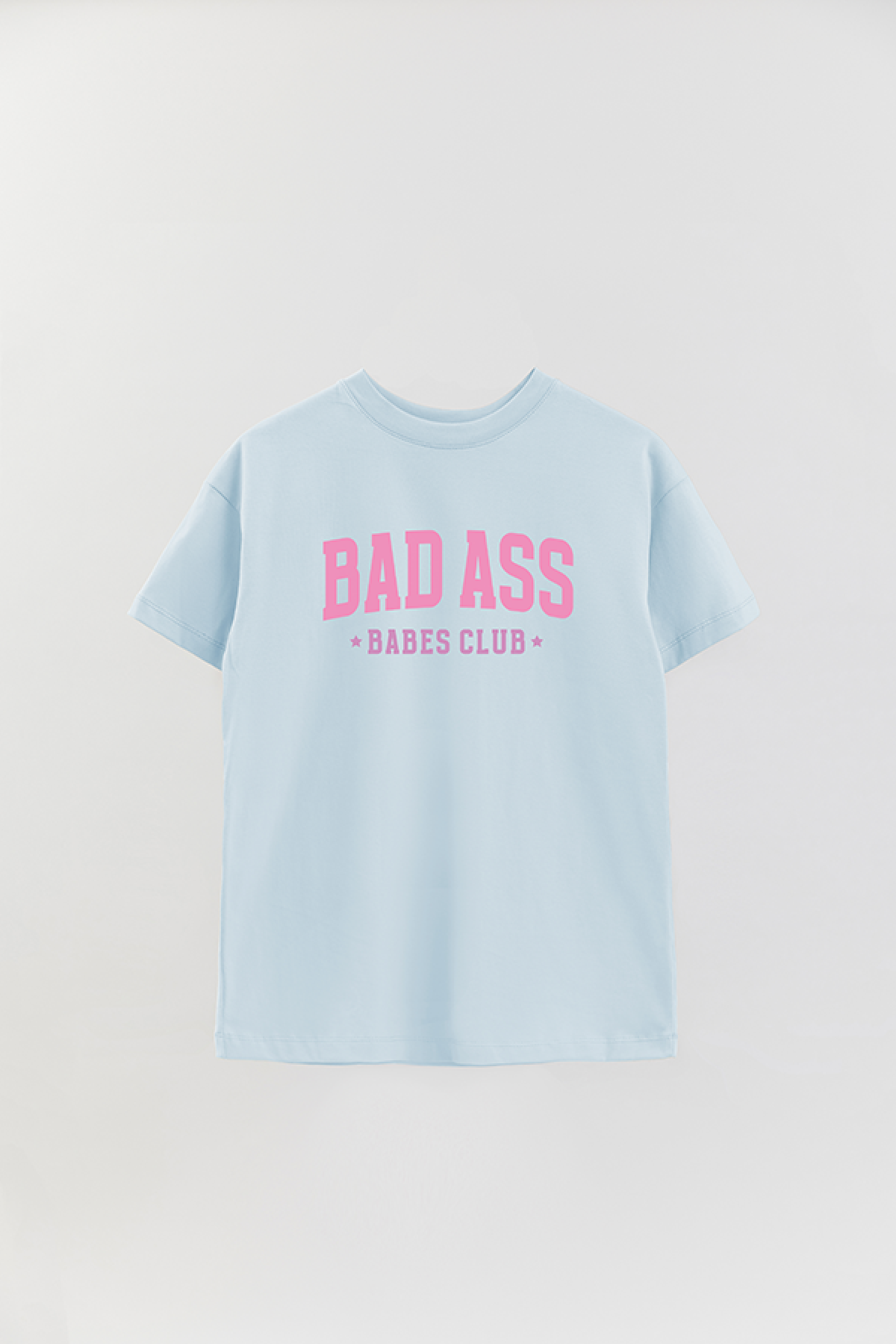 REMERA OVER ESTAMPADA LV3 BAD ASS CLUB