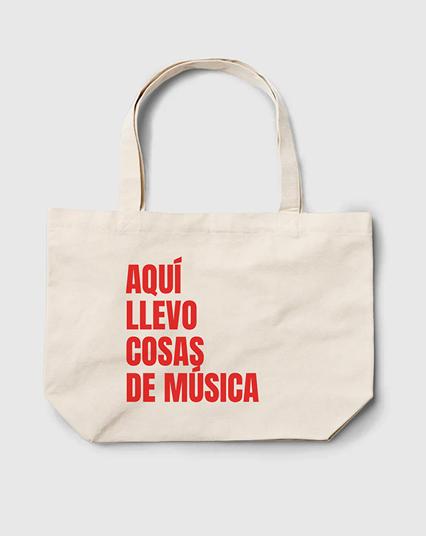 TOTE BAG AQUI LLEVO MÚSICA